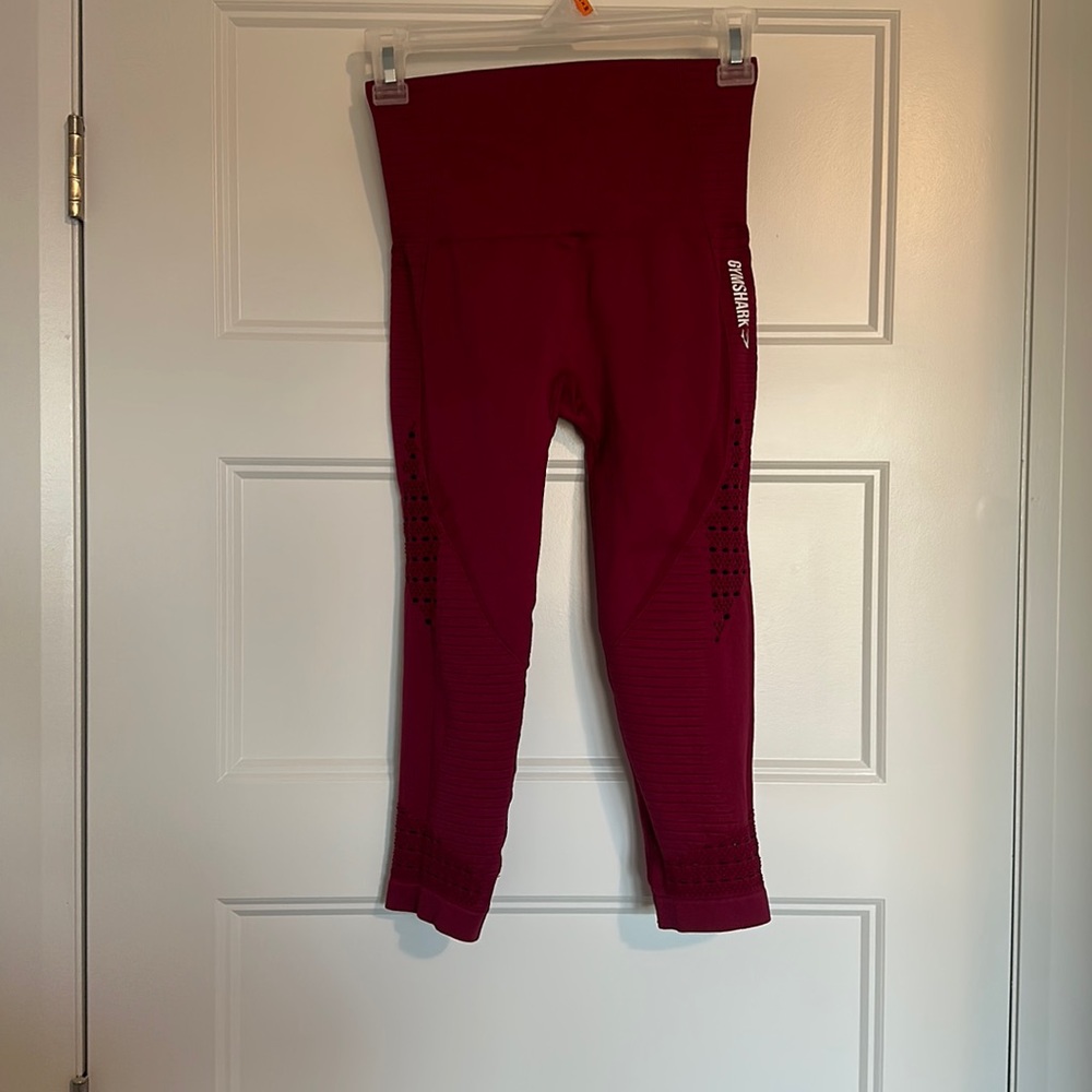 Gymshark cropped leggings size small